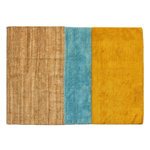 Tapis contemporain - AERIAL DAFFODIL  - Pols Potten - à motif / en laine / en chanvre
