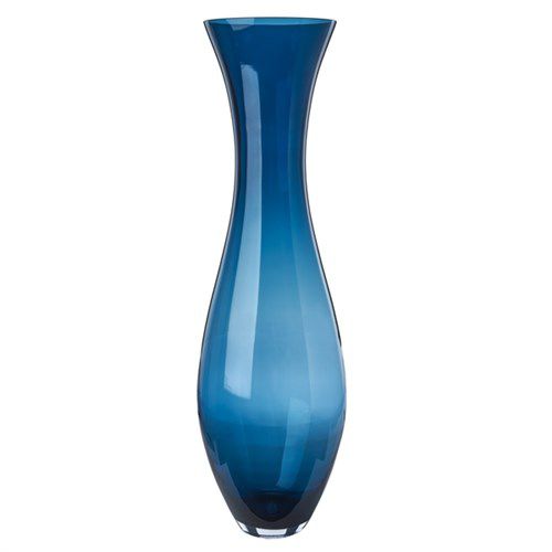 Vase contemporain - STRETCH  - Pols Potten - en verre / bleu
