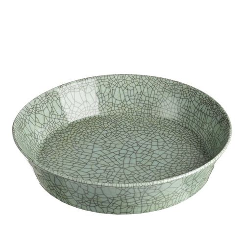 Assiette ronde - CRAQUELÉ - Pols Potten - en porcelaine / à motif / bleue