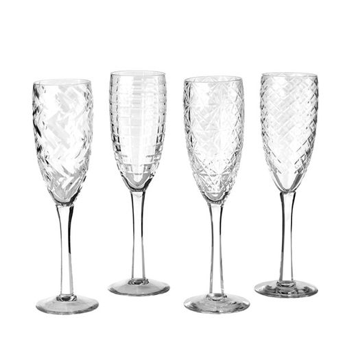 Flûte à champagne en verre - Pols Potten