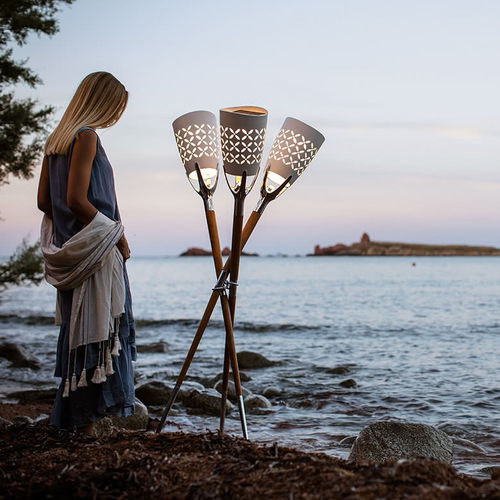 Lampe sur pied - PARADE - Maiori - en aluminium / contemporaine / solaire