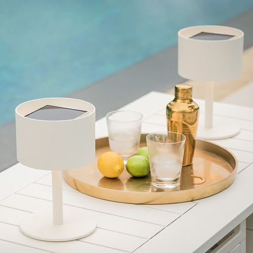 Lampe de table - 01 - Maiori - en aluminium / contemporaine / sans fil