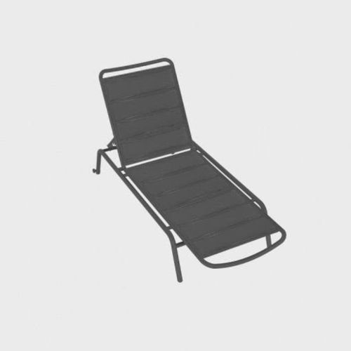 Bain de soleil contemporain - VEGA - Maiori - en Batyline® / en aluminium / recyclable