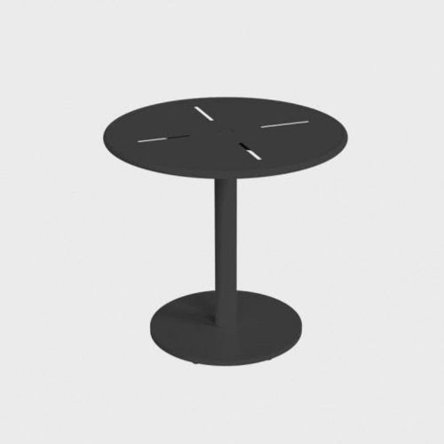 Table bistrot contemporaine - VEGA - Maiori - en aluminium / ronde / recyclable