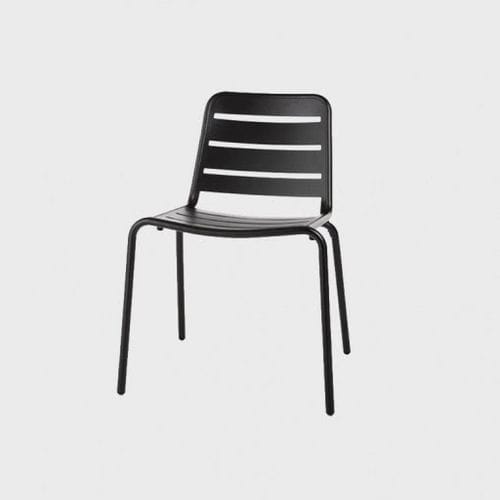 Chaise contemporaine - VEGA - Maiori - d'extérieur / d'intérieur / en aluminium