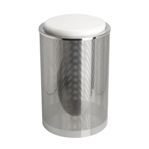 Panier à linge en cuir - Klomfar GmbH - en métal
