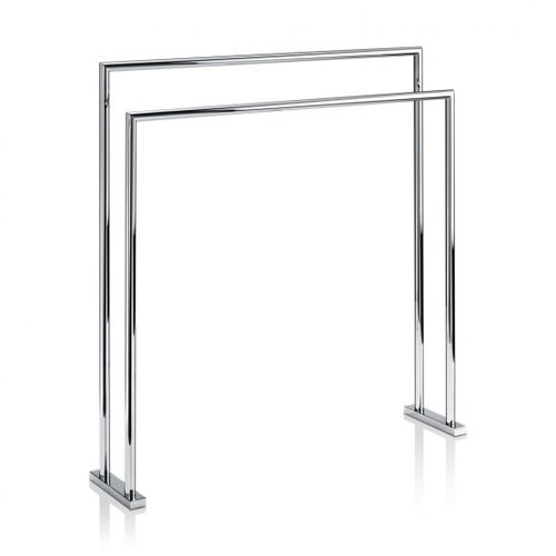 Porte-serviettes 2 barres - TWO TIER - Klomfar GmbH - sur pied / en laiton