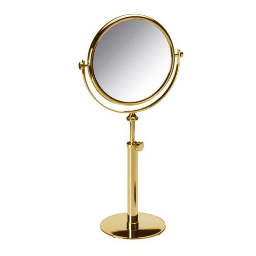 Miroir à poser - Klomfar GmbH - contemporain / rond / en laiton