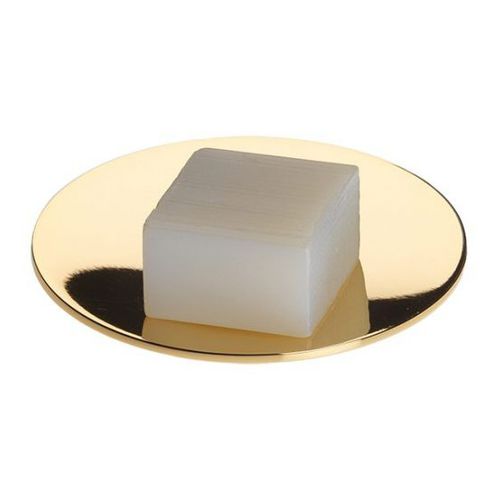 Porte-savon en laiton - STACK IT - Klomfar GmbH - en laiton plaqué or / pour hôtel / poli