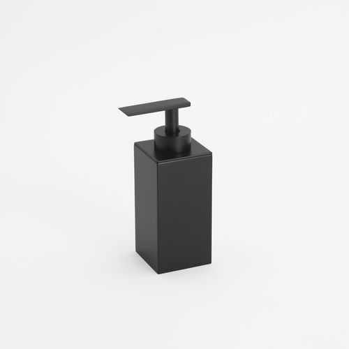 Distributeur de savon pour hôtel - BIG SPENDER JUNIOR: BLACK - Klomfar GmbH - pour établissement public / résidentiel / à poser