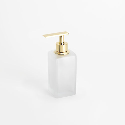 Distributeur de savon pour hôtel - BIG SPENDER JUNIOR GLASS: GOLD - Klomfar GmbH - pour établissement public / résidentiel / à poser