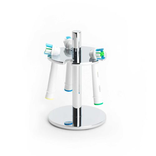 Porte-brosse à dents professionnel - ELECTRIC AVENUE: CHROME - Klomfar GmbH - pour hôtel