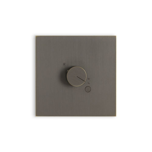 Thermostat électronique - FACET - ROTARY KNOB - Atelier Luxus - manuel / pour chauffage / mural