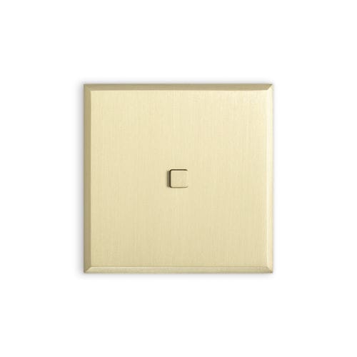Interrupteur bouton poussoir - REGENT - SQUARE  - Atelier Luxus - encastré / en laiton / contemporain