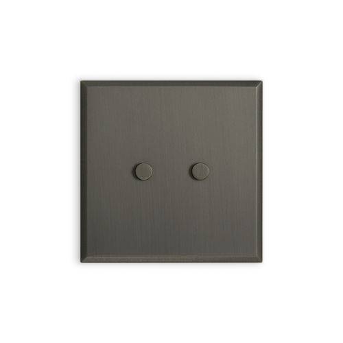 Interrupteur bouton poussoir - REGENT - ROUND  - Atelier Luxus - encastré / en laiton / contemporain