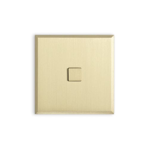 Interrupteur pour installation domotique - REGENT - LARGE SQUARE  - Atelier Luxus - bouton poussoir / encastré / double