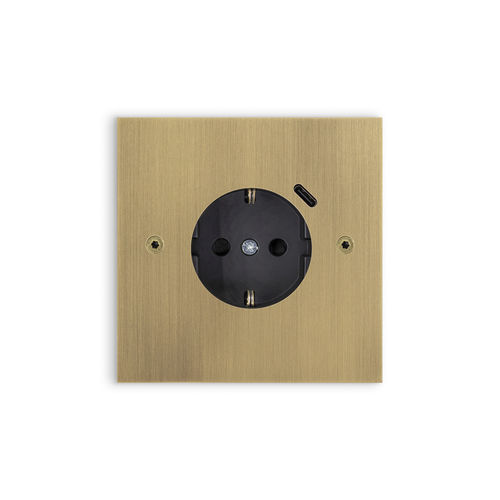 Prise de courant - CARAT  - CONNECTOR - Atelier Luxus - USB / murale / encastrable