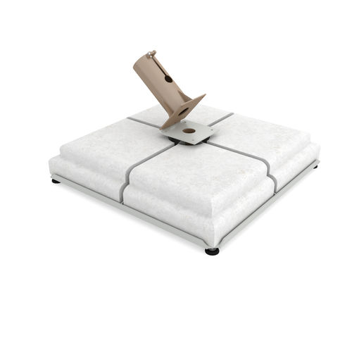 Pied de parasol en métal - BASE 90X90 MAGNUM E DEHOR - Poggesi