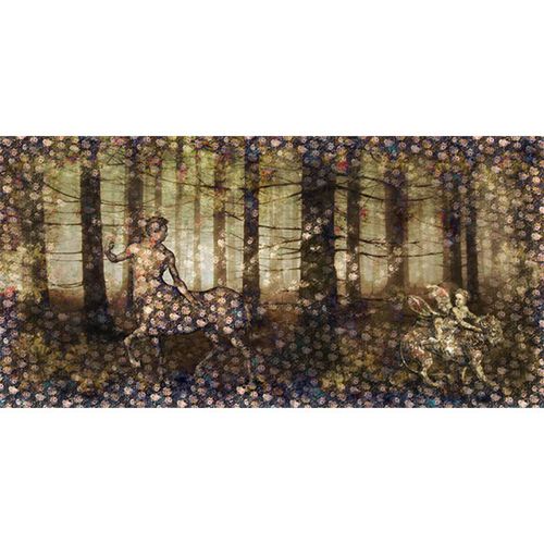 Papier peint contemporain - CAPRICCIO - Neodko - en textile non-tissé / à motif nature / à fleurs