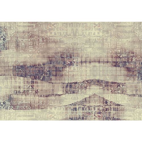Papier peint contemporain - LETTERS - Neodko - en textile non-tissé / panoramique / à carreaux