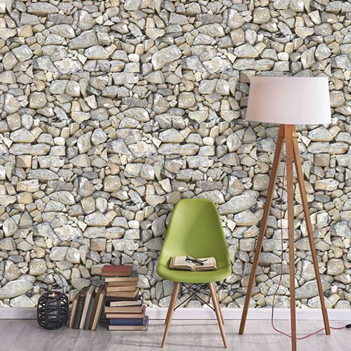 Papier peint aspect pierre - MURAL 3348A - Neodko - contemporain / en textile non-tissé / en vinyle