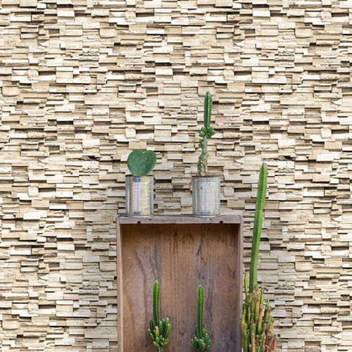 Papier peint aspect bois - 3334B - Neodko - contemporain / en textile non-tissé / en vinyle