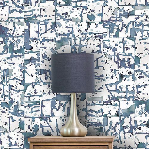Papier peint classique - OXYDE - Neodko - en textile non-tissé / en vinyle / à motif