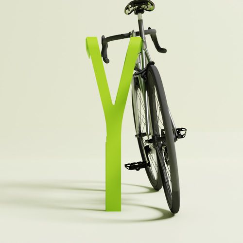 Appui-vélo au sol - Cité - Objets Publics - en matériau recyclable / pour espace public / pour parking