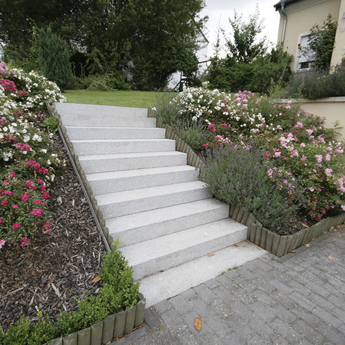 Marche en pierre naturelle - ALASKA  - Bauma-stone - en granit / antidérapante