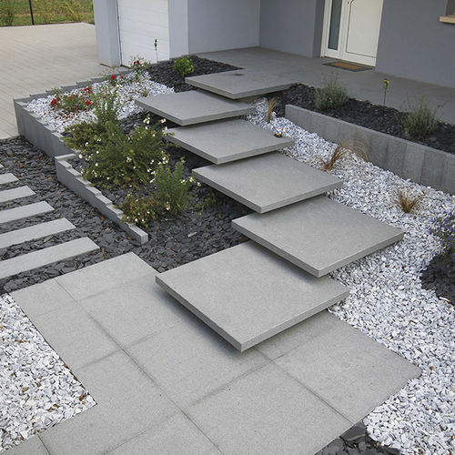 Marche en pierre naturelle - JERSEY  - Bauma-stone - en granit