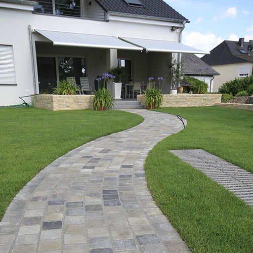 Pavé en grès - KANDLA GRIS - Bauma-stone - d'extérieur / piéton