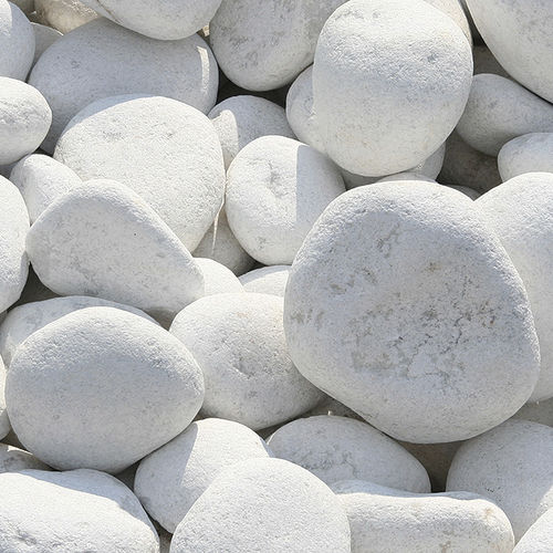 Gravier en marbre - SNOW BALLS 100/300 - Bauma-stone - roulé