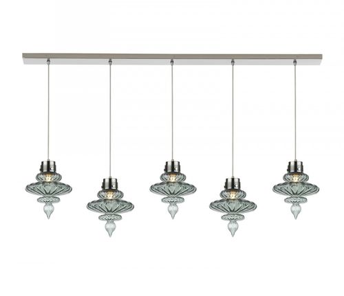 Suspension - BASILICA 5 - Heathfield - en verre / classique / d'intérieur