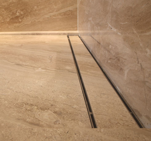 Caniveau de douche - Majesctic Showers