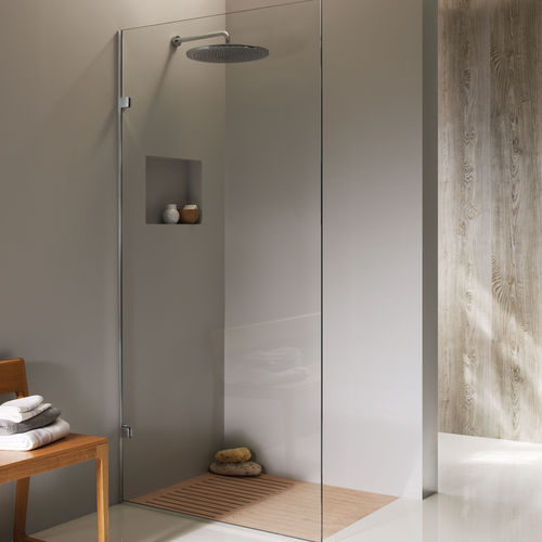 Paroi de douche fixe - MONACO - Majesctic Showers - d'angle / sans cadre