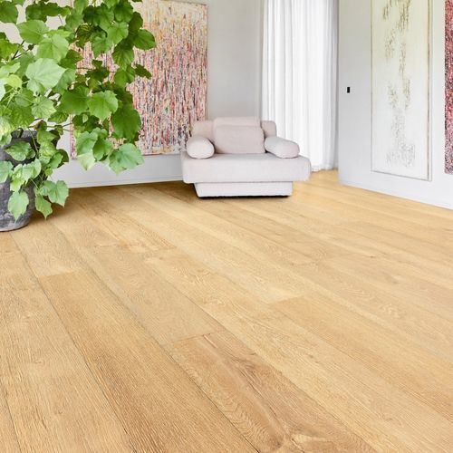 Parquet contrecollé - ANJOU - lalegno - en chêne / pont de bateau / huilé