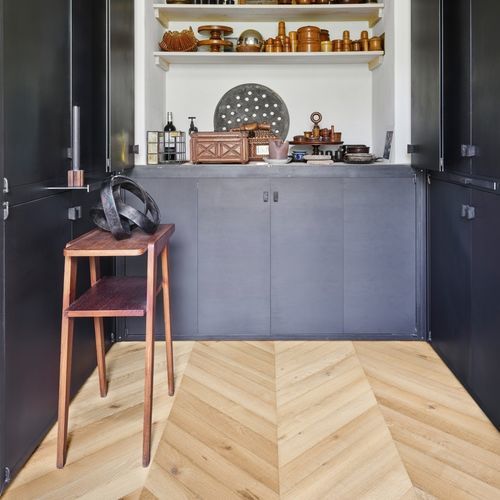 Parquet contrecollé - ATELIER - A13726 - lalegno - en chêne / point de Hongrie / à coller