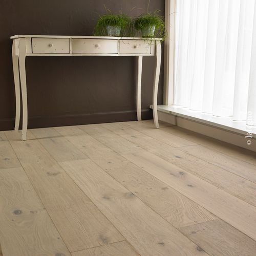Parquet contrecollé - WIT OLIE - lalegno - en chêne / pont de bateau / huilé