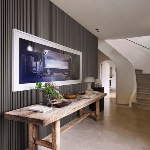 Panneau acoustique pour mur - EBONY  - lalegno - en bois / rectangulaire / à lattes