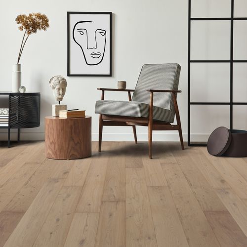 Parquet contrecollé - A15410 - lalegno - en chêne / point de Hongrie / brossé