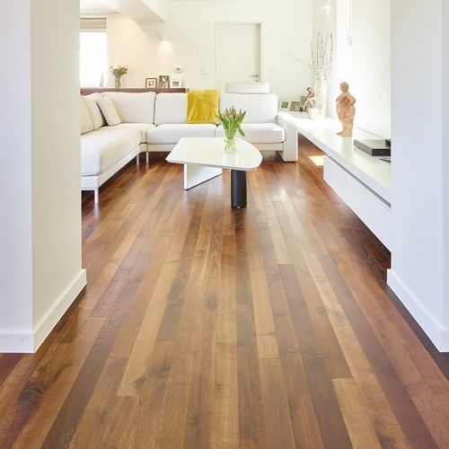 Parquet contrecollé - ATELIER - A15432 - lalegno - en chêne / pont de bateau / lisse