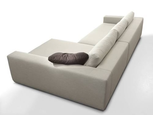 Canapé contemporain - PORTOFINO - Very Sofa - en tissu / en cuir / beige