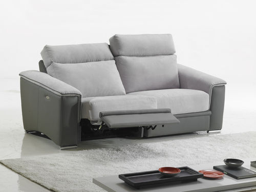 Canapé contemporain - LUXOR - Very Sofa - en tissu / en cuir / gris
