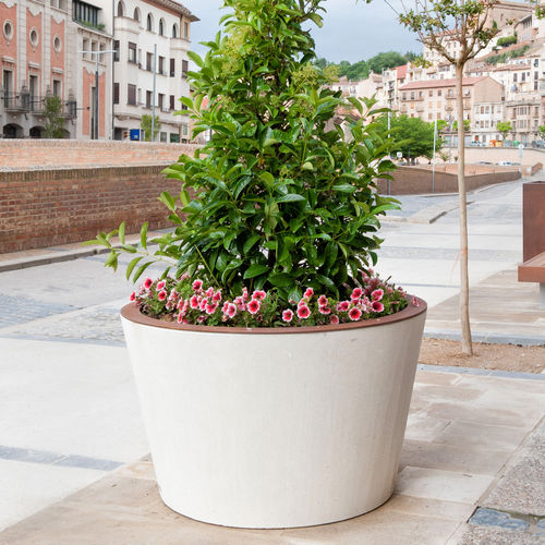 Jardinière en béton - Boira - Durbanis - ronde / contemporaine / pour espace public