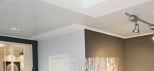 Faux-plafond en métal - STAR METAL - Itp ceilings - en dalles / acoustique
