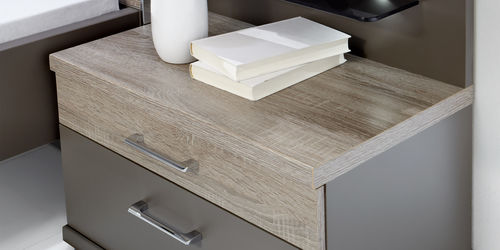 Table de chevet contemporaine - ANCONA   - Wiemann - en bois / avec tiroir / résidentielle