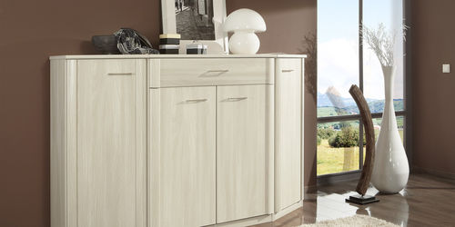 Commode contemporaine - LUXOR 3+4 - Wiemann - en bois / non spécifié / beige
