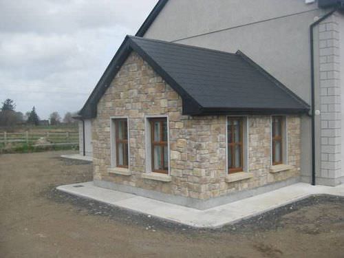 Parement en pierre - ROUGH CUT - Eazyclad - extérieur / intérieur / aspect pierre