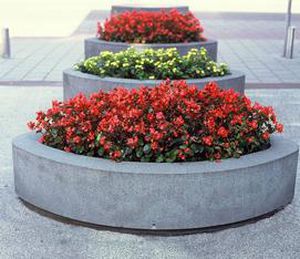 Jardinière en béton - Bleijko - ronde / contemporaine / pour espace public