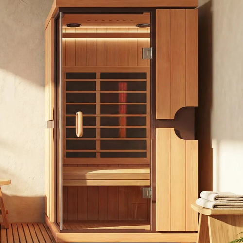 Sauna infrarouge - MPULSE ASPIRE - Sunlighten - résidentiel / pour centre de bien-être / pour hôtel